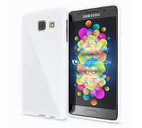 NALIA Coque Silicone Compatible avec Samsung Galaxy A5 2017, Ultra-Fine Housse Protection Smart-Phone Back-Cover Slim Premium Etui Résistant, Mince Telephone Portable Gel Case Bumper Souple - Blanc