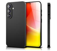 NALIA Coque Silicone Mate pour Samsung Galaxy A36 - Slim | Protection Caméra Intelligente, Le Mat Est Le Nouveau Noir, STRIDER