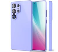 NALIA Coque Silicone pour Samsung Galaxy S25 Ultra - Protection, Lavande | Sensation Silicone Liquide, Forme & Style, Valeurs Intérieures, Perfection Au Lieu Du Standard, PHOENIX