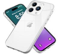 NALIA Coque Silicone Transparente pour iPhone 16 Pro Max - Anti-Jaunissement & Antidérapante - Airflex (Etui Cristallin, Fin & Antichoc) - Marque Allemande
