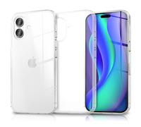 NALIA Coque Silicone Transparente pour iPhone 17 - Fin & Antichoc | Protection Anti-Jaune, Stop The Drop, Votre Daily Driver, Rendez-Le Invisible, GLAZE