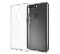 NALIA Coque Silicone Transparente pour OnePlus 5T - Anti-Jaunissement & Antidérapante - Glaze (Etui Cristallin, Fin & Antichoc) - Marque Allemande