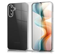 NALIA Coque Silicone Transparente pour Samsung Galaxy A36 / A56 - Fin | Protection Anti-Jaune, Stop The Drop, Votre Daily Driver, Rendez-Le Invisible, GLAZE