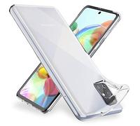 NALIA Coque Silicone Transparente pour Samsung Galaxy A51 - Anti-Jaunissement & Antidérapante - Airflex (Etui Cristallin, Fin & Antichoc) - Marque Allemande