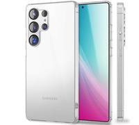 NALIA Coque Silicone Transparente pour Samsung Galaxy S25 Ultra - Anti-Jaunissement & Antidérapante - Airflex (Etui Cristallin, Fin & Antichoc) - Marque Allemande