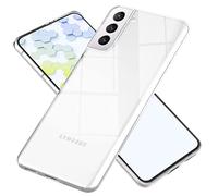 NALIA Étui en Silicone Clair Compatible avec Samsung Galaxy S22 Plus Coque, Transparent Anti-Jaune Translucide Non Jaunissant, Mince Housse de Protection Anti-Choc Crystal Clear Case Couverture Cover