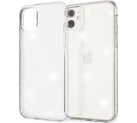 NALIA Glitter Étui pour portable Apple iPhone 11 Coque, Bling Silicone Étui pour portable Couverture transparente