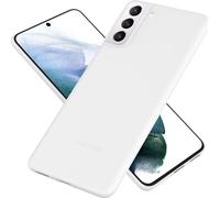 NALIA Hard Case extra fin pour Samsung Galaxy S21, Ultra Slim Handy Cover Cover Blanc Transparent
