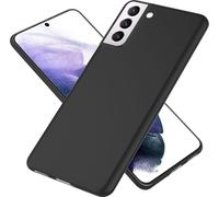 NALIA Hard Case extra-mince pour Samsung Galaxy S21 Plus, Slim Handy Cover Cover Noir