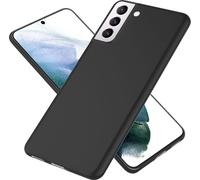 NALIA Hard Case extra-mince pour Samsung Galaxy S21, Ultra Slim Handy Cover Cover Noir