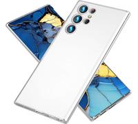 NALIA Hardcase extrêmement fin pour Samsung Galaxy S24 Ultra Coque, 0,3mm Ultra mince Housse de protection Slim blanc transparent