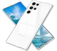 NALIA Housse de protection claire et solide pour Samsung Galaxy S24 Ultra Housse, transparente avec dos dur & cadre en silicone