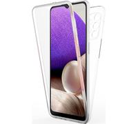 NALIA Housse de téléphone portable à 360 degrés pour Samsung Galaxy A32 5G, Coque de protection transparente