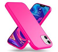 NALIA Housse Néon Compatible avec iPhone 12 Mini Coque, Mince Protection Pastel Silicone Gel Cover Couverture, Ultra-Fine Anti-Choc Case Slim Telephone Portable TPU Etui Souple, Couleur:Pink Rose