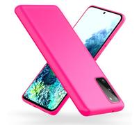 NALIA Housse Néon Compatible avec Samsung Galaxy S20 Coque, Mince Protection Pastel Silicone Gel Cover Couverture, Ultra-Fine Anti-Choc Case Slim Telephone Portable Bumper TPU Etui, Couleur:Pink Rose