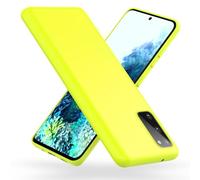 NALIA Housse Néon Compatible avec Samsung Galaxy S20 Coque, Mince Protection Pastel Silicone Gel Cover Couverture, Ultra-Fine Anti-Choc Case Slim Telephone Portable Bumper TPU Etui, Couleur:Jaune