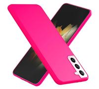 NALIA Housse Néon Compatible avec Samsung Galaxy S21 Plus Coque, Mince Protection Pastel Silicone Gel Cover Couverture, Ultra-Fine Anti-Choc Case Slim Telephone Portable TPU Bumper, Couleur:Pink Rose