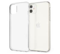 NALIA Housse Protection compatible avec Apple iPhone 11 Coque, Mince Cristal Clair Anti-Choc Silicone Gel Bumper, Slim Crystal Clear Case Soft Cover Couverture Souple Etui Coq Ultra-Fine - Transparent