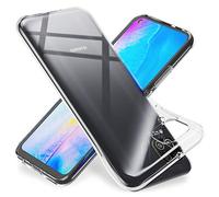 NALIA Housse Protection Compatible avec Huawei P40 Lite Coque, Mince Cristal Clair Anti-Choc Silicone Gel Bumper, Ultra-Fine Crystal Clear Case Slim Soft Cover Couverture Etui Portable - Transparent