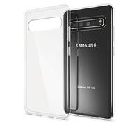NALIA Housse Protection Compatible avec Samsung Galaxy S10 5G Coque, Mince Cristal Clair Anti-Choc Silicone Gel Bumper, Ultra-Fine Crystal Clear Case Soft Cover Couverture Souple Etui - Transparent
