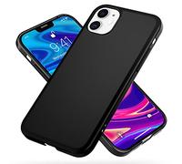 NALIA Housse Rigide Compatible avec iPhone 12 Mini Coque, Slim Hardcase Finition Mate Mince Protection Dure, Anti-Choc Cover Case Telephone Portable Bumper Protege Elegant, Couleur:Noir