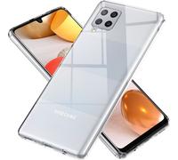 NALIA Housse transparente pour Samsung Galaxy A42 5G, Hard Case Transparent Cover