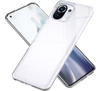NALIA Housse transparente pour téléphone portable Xiaomi Mi 11 5G, étui en silicone transparent