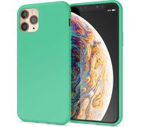 NALIA Néon Coque de téléphone portable pour iPhone 11 Pro Max, étui souple en silicone Bumper Cover vert