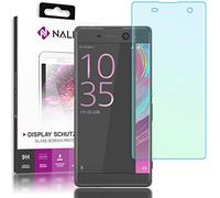 NALIA Verre Trempé compatible avec Sony Xperia XA, Couverture d'Écran Complète Protection LCD Film Protège Téléphone Portable 9H Dureté Screen-Protector Remplacement Vitre Résistant - Transparent