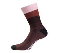 NALINI 02511901100C000.27 SIGMA Unisex Adult Socks BLACK/RED STRIPES L/XL