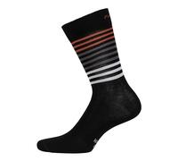 NALINI 02888901100C000.27 AIW LOGO SOCKS 2.0 Unisex Adult Socks BLACK/GREY/RED S/M