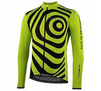 NALINI 03056901100C000.10 LS Coffee Sweatshirt Men's Fluo Yellow/Black S