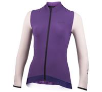 Nalini - Women's New Wrap L/S Jersey - Maillot de cyclisme - M - off white / purple