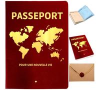 NALKEEZ Livre D'or Départ Collègue De Travail. Cadeau Original Humour Femme, Homme, Retraite. Alternative grande Carte De Départ. Idéal Pot De Départ, Déménagement, Evjf, Diplôme, Long Voyage