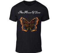 NaLoRa The House of Love Butterfly Smiths T Shirt Graphic Printed Top Tee for Men Size L