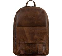 Nalos' Vintage Sac À Dos Cuir Pour Femmes Hommes Xl Sac Tyrolien Pour Ordinateur Portable 13,3 Pouces A4 Sac Pour École Université Voyage Et Temps Libre