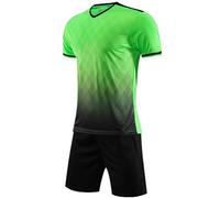 NALsa Survêtement ensemble hommes 3D imprimé revers à manches courtes été vêtements d'entraînement Badminton Tennis Golf Jogging Gym costumes