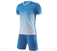 NALsa Survêtement ensemble hommes 3D imprimé revers à manches courtes été vêtements d'entraînement Badminton Tennis Golf Jogging Gym costumes