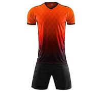 NALsa Survêtement Ensemble Hommes 3D imprimé Revers à Manches Courtes été vêtements d'entraînement Badminton Tennis Golf Jogging Gym Costumes