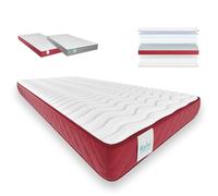 Nalui Matelas viscoélastique avec Hauteur : ± 15 cm, Mousse, 135 x 200 cm