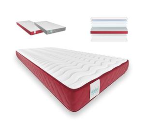 Nalui Matelas viscoélastique avec Hauteur : ± 15 cm, Mousse, 160 x 190 cm