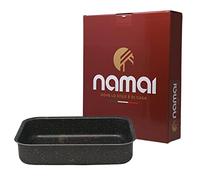 NAMAI Plat Four - 18cm x 25cm - Plat à Gratin - Adapté Aux Lave-vaisselle - Aluminium