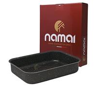 NAMAI Plat Four - 22cm x 30cm - Plat à Gratin - Adapté Aux Lave-vaisselle - Aluminium