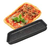 NAMAI - Plat Four Rectangulaire 41 CM x 29 CM, Aluminium Résistant, Antiadhésif, Lavable Au Lave-vaisselle, Plaque Four, Made In Italy