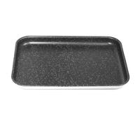 NAMAI - Plat Rectangulaire four - 40CM x 28CM - Antiadhésif - Aluminium - Plaque Pizza - Grand Plat - Plaque à Pâtisserie Pour four
