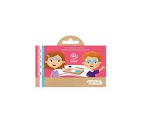 Namaki- Kit 3 Couleurs Princesse & Licorne Bio, 110039, Rose, Blanc, Bleu