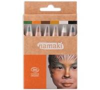 namaki - kit 6 crayons de maquillage bio - vie sauvage G