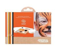 NAMAKI Kit de maquillage, 6 couleurs, animaux sauvages, cosmétiques naturels certifiés