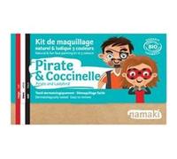 namaki - kit maquillage bio 3 couleurs pirate et coccinelle