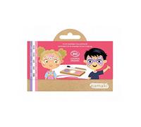Namaki Kit maquillage bio 3 couleurs – hypoallergénique à base d'eau – Fée et Papillon